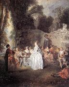 WATTEAU, Antoine Ftes Vnitiennes USA oil painting reproduction